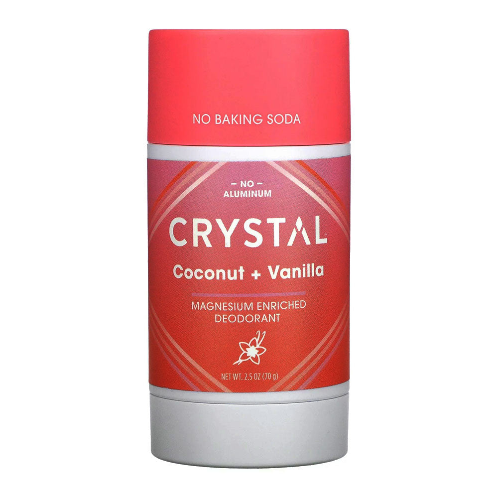 Crystal Magnesium Enriched Deodorant, Coconut and Vanilla, 2.5 Oz
